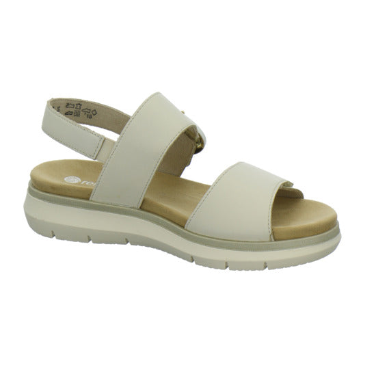 Remonte Sandaletten Beige - 360° Ansicht