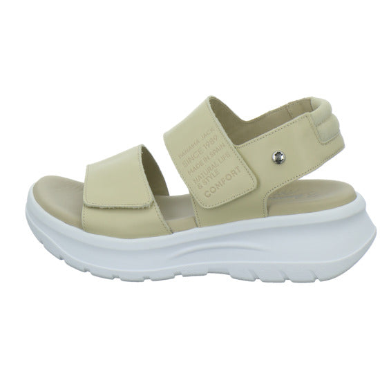 Panama Jack Sandaletten Beige - 360° Ansicht