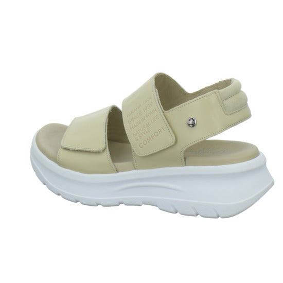 Panama Jack Sandaletten Beige - 360° Ansicht