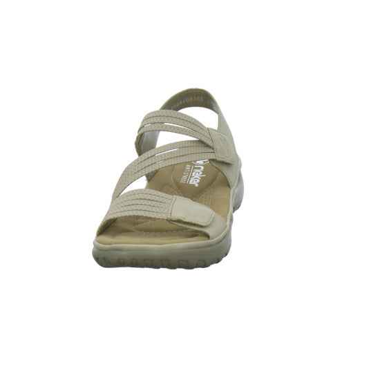 Rieker Sandaletten Beige - 360° Ansicht