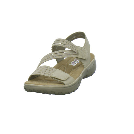 Rieker Sandaletten Beige - 360° Ansicht