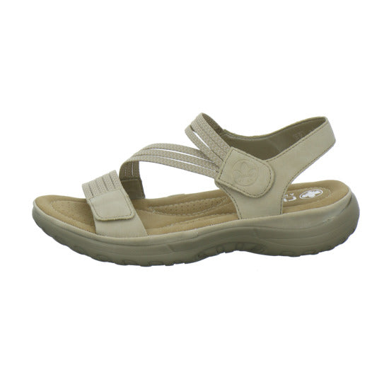 Rieker Sandaletten Beige - 360° Ansicht