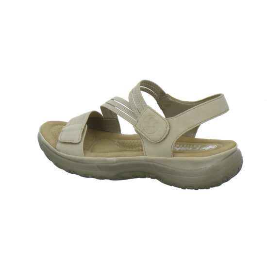 Rieker Sandaletten Beige - 360° Ansicht