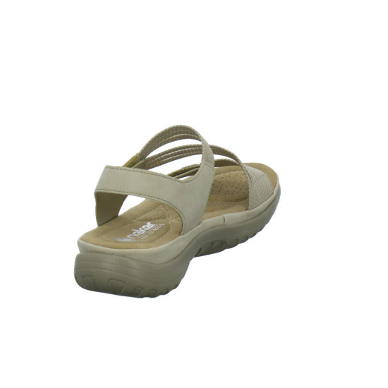 Rieker Sandaletten Beige - 360° Ansicht