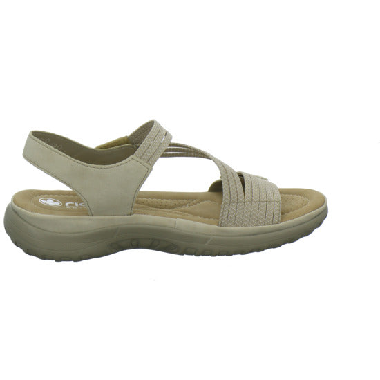 Rieker Sandaletten Beige - 360° Ansicht