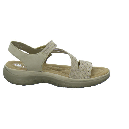 Rieker Sandaletten Beige - 360° Ansicht