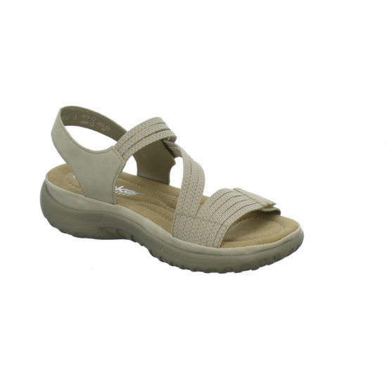 Rieker Sandaletten Beige - 360° Ansicht