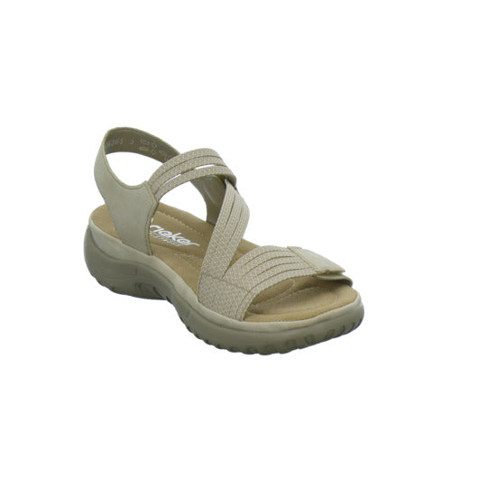 Rieker Sandaletten Beige - 360° Ansicht
