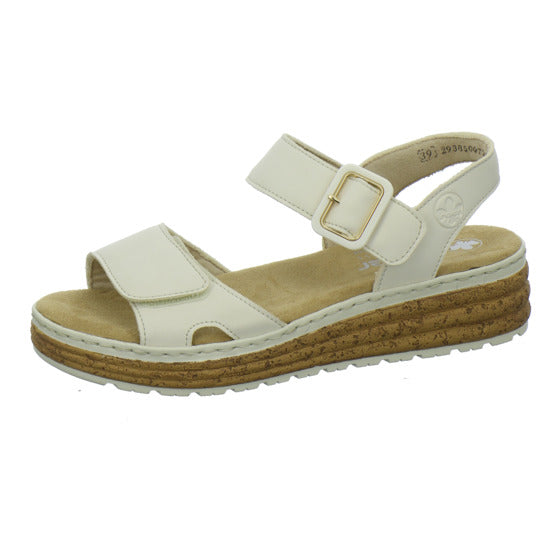 Rieker Sandaletten Beige - 360° Ansicht