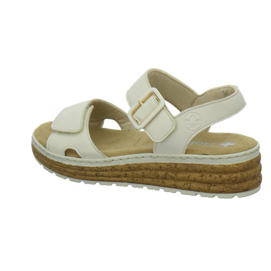 Rieker Sandaletten Beige - 360° Ansicht