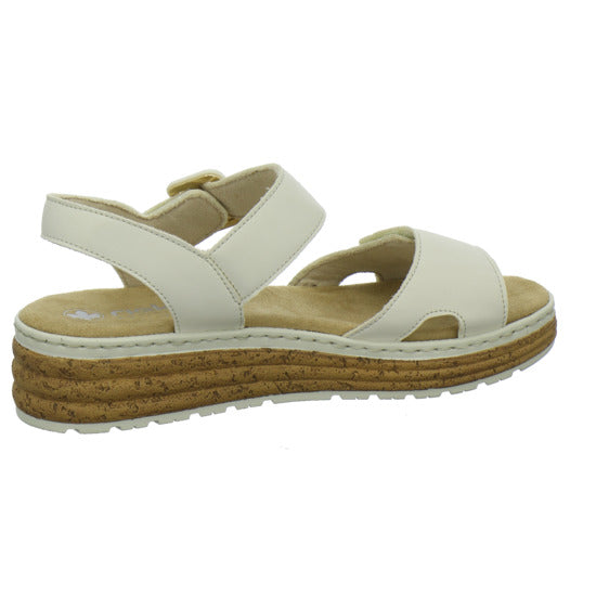 Rieker Sandaletten Beige - 360° Ansicht