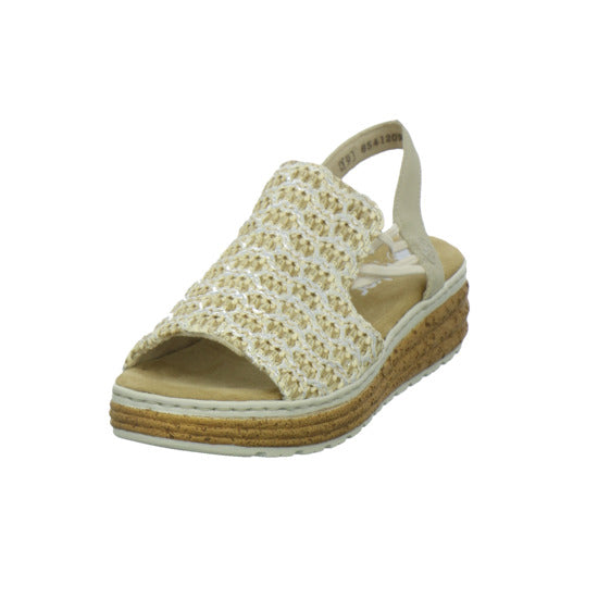 Rieker Sandaletten Damen Beige