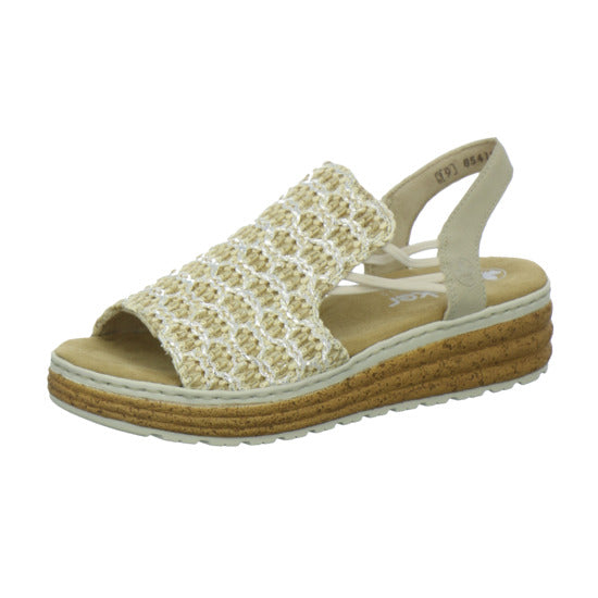 Rieker Sandaletten Damen Beige
