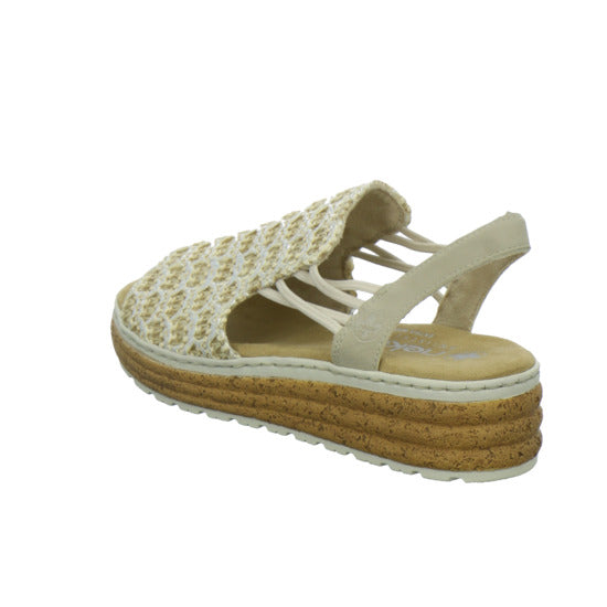 Rieker Sandaletten Damen Beige