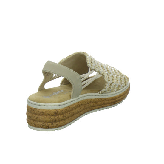 Rieker Sandaletten Damen Beige