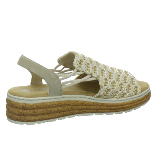Rieker Sandaletten Damen Beige
