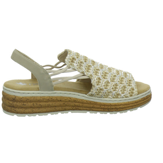 Rieker Sandaletten Damen Beige
