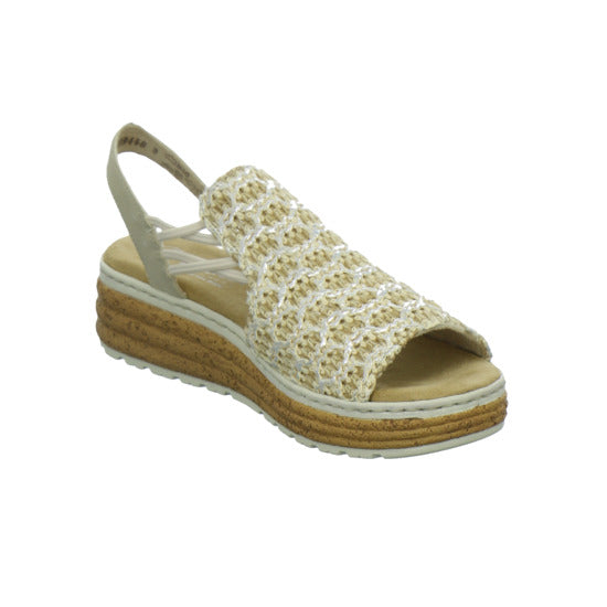 Rieker Sandaletten Damen Beige