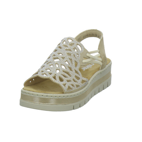 Rieker Sandaletten Damen Beige