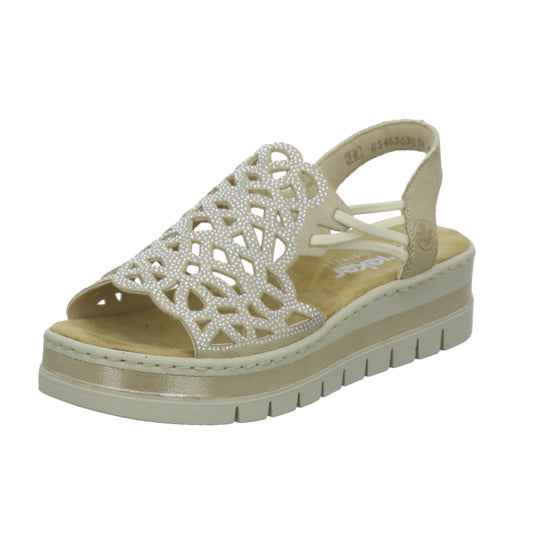 Rieker Sandaletten Damen Beige