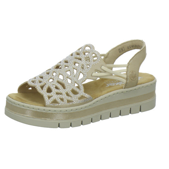 Rieker Sandaletten Damen Beige