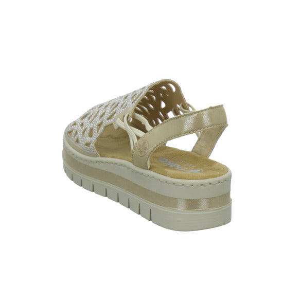 Rieker Sandaletten Damen Beige