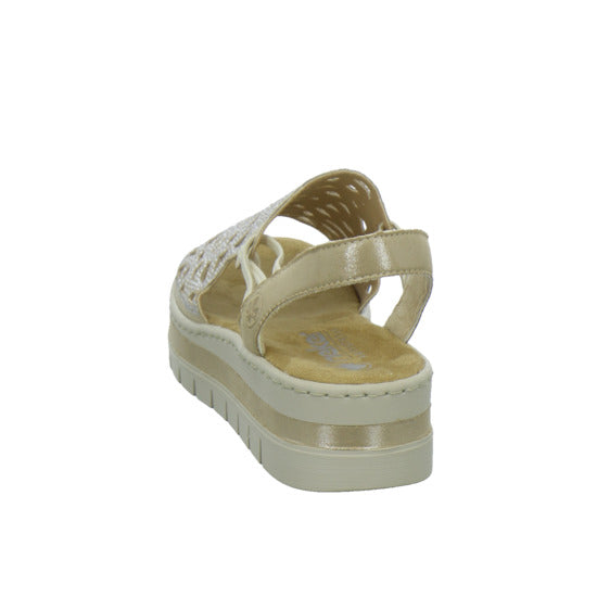 Rieker Sandaletten Damen Beige