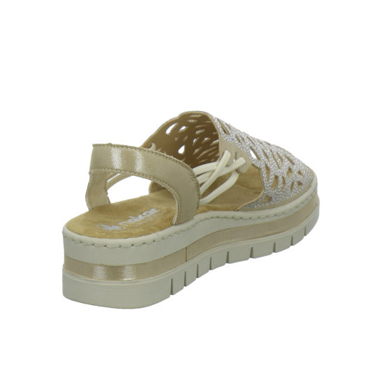 Rieker Sandaletten Damen Beige