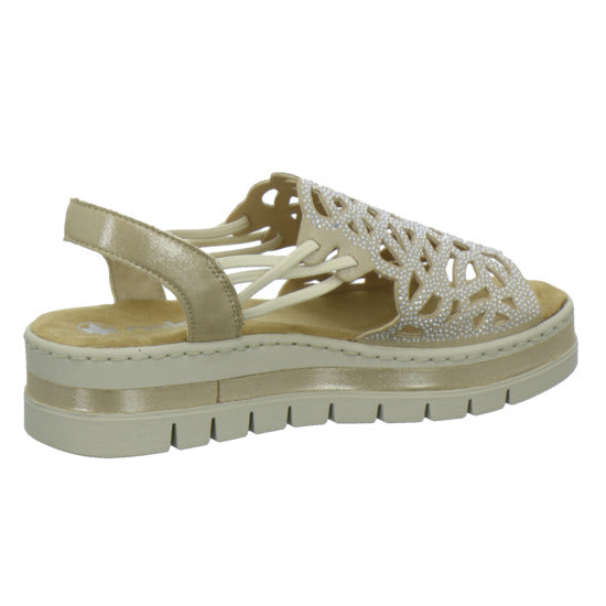 Rieker Sandaletten Damen Beige
