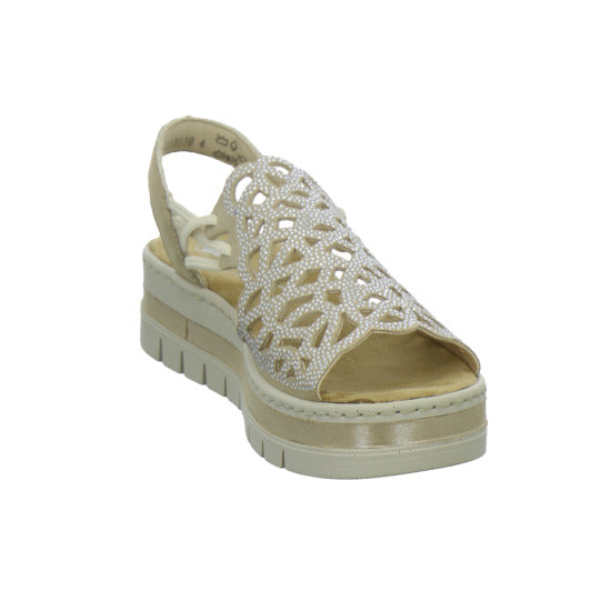 Rieker Sandaletten Damen Beige