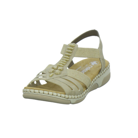 Rieker Sandaletten Damen Beige