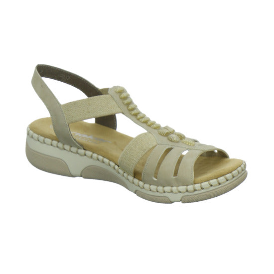 Rieker Sandaletten Damen Beige