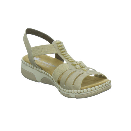 Rieker Sandaletten Damen Beige