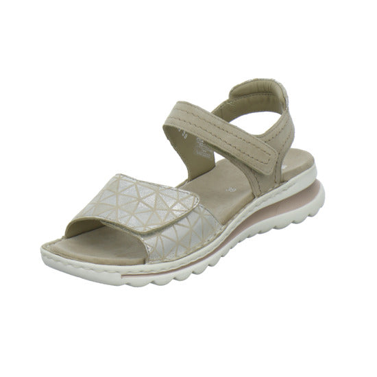Ara Tampa Sandaletten Beige-kombi - 360° Ansicht