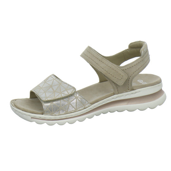 Ara Tampa Sandaletten Beige-kombi - 360° Ansicht