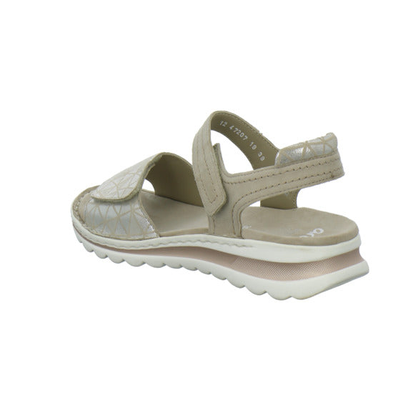 Ara Tampa Sandaletten Beige-kombi - 360° Ansicht