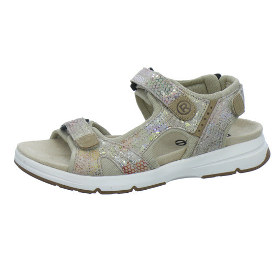Rohde Sandaletten Damen Beige-kombi