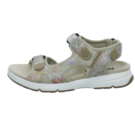 Rohde Sandaletten Damen Beige-kombi