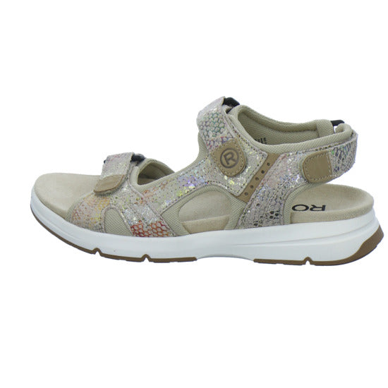 Rohde Sandaletten Damen Beige-kombi