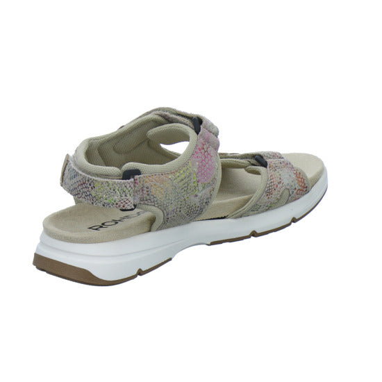 Rohde Sandaletten Damen Beige-kombi