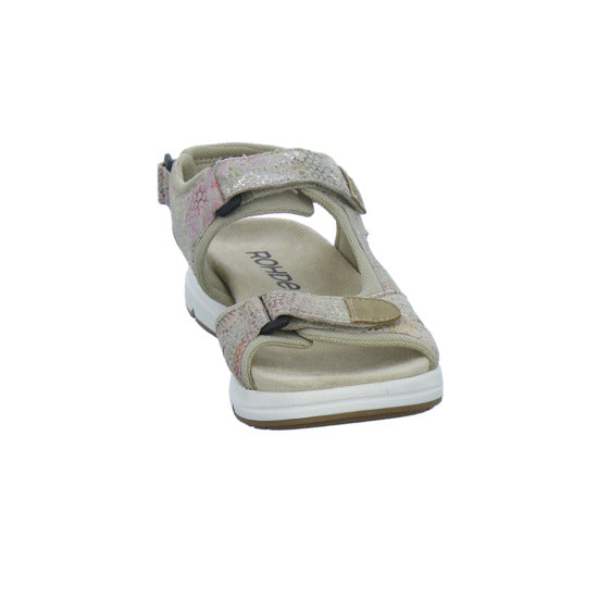 Rohde Sandaletten Damen Beige-kombi
