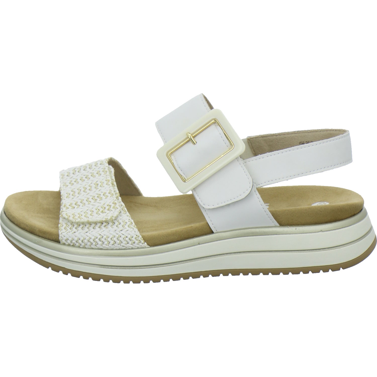 Remonte Sandaletten Damen Weiß-kombi