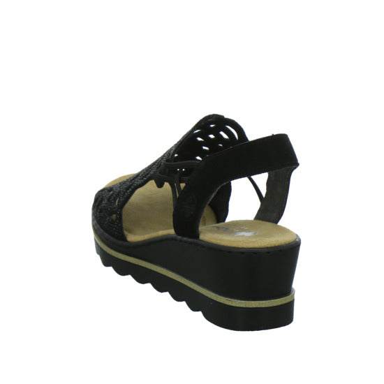 Rieker Sandaletten Damen Schwarz