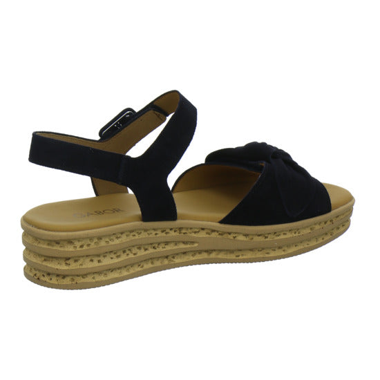 Gabor Sandaletten Damen Dunkelblau