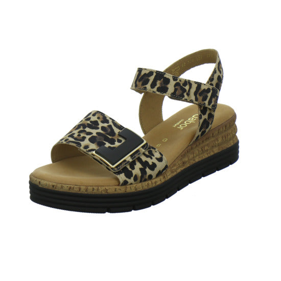 Gabor Comfort Sandaletten animal - 360° Ansicht
