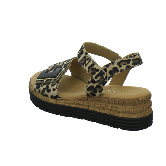 Gabor Comfort Sandaletten animal - 360° Ansicht
