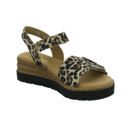 Gabor Comfort Sandaletten animal - 360° Ansicht