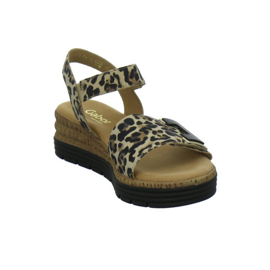 Gabor Comfort Sandaletten animal - 360° Ansicht