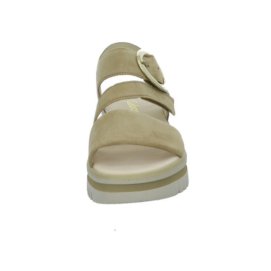 Gabor Sandaletten Beige - 360° Ansicht