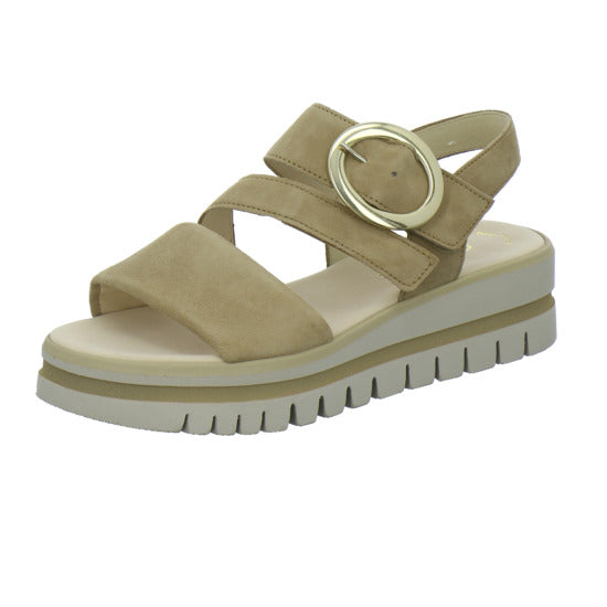Gabor Sandaletten Beige - 360° Ansicht